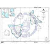 NGA Nautical Chart 81616: Utirik and Taka Atolls (Marshall Islands)